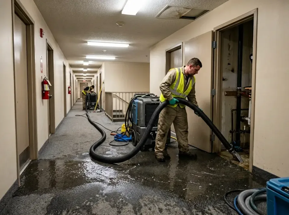 multi-unit-apartment-hallway-f-005 — frequently asked questions, Emergency Burst Pipe Water Extraction & Removal in Pottsvil…